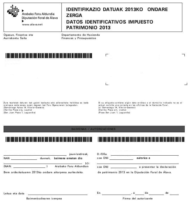 Imagen de la etiqueta identificativa